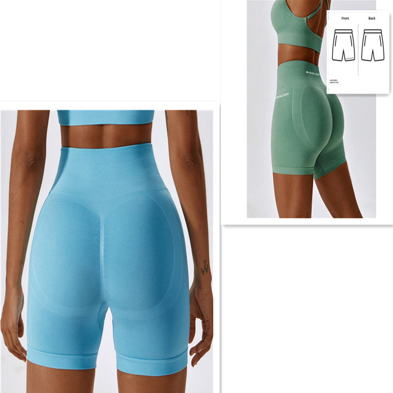 Hip Lifting Seamless Fitness Leggings
