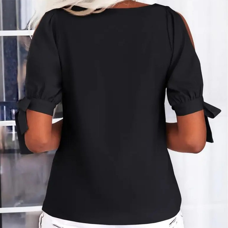 Cold Shoulder Tops Blouses