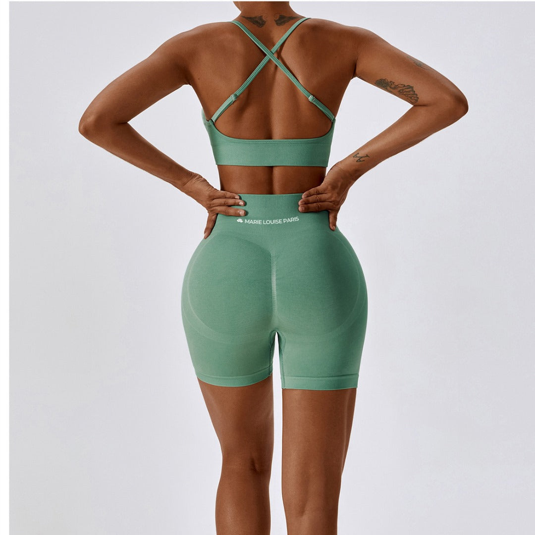 Hip Lifting Seamless Fitness Leggings