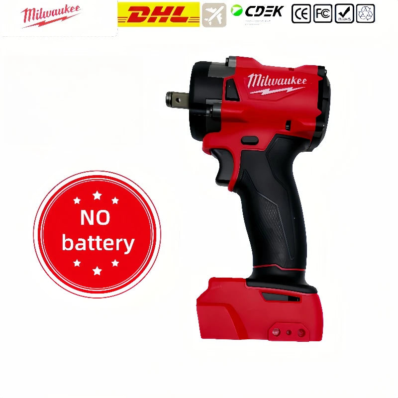 FIW212 Impact wrench Milwaukee Origina 18V 12Ah Lithium Ion Battery 21700 15-Cells, Compatible Milwaukee Cordless Power Tools