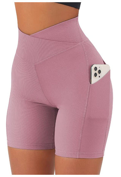 Chrysanthemum Shorts High Waist Hip