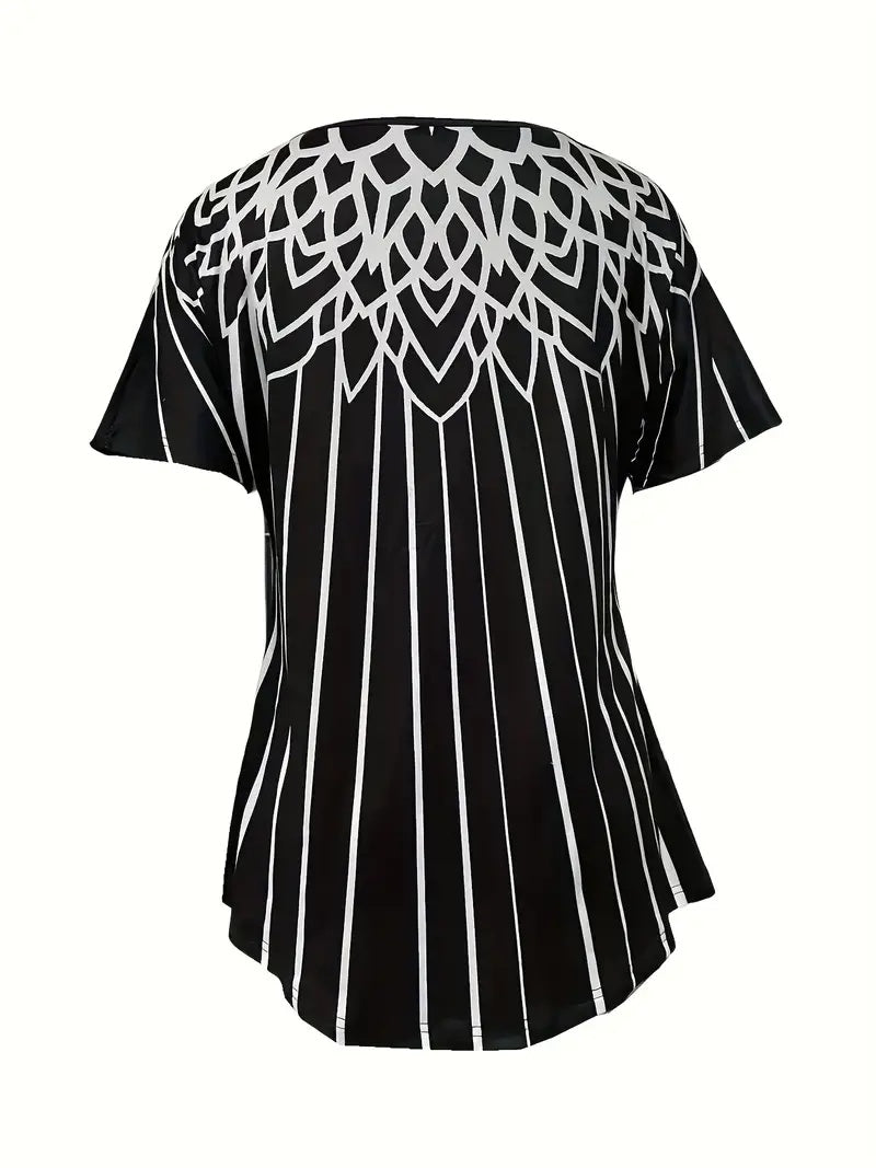 New Summer Square Neckline Casual Wear