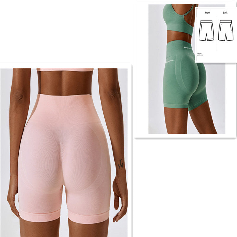 Hip Lifting Seamless Fitness Leggings