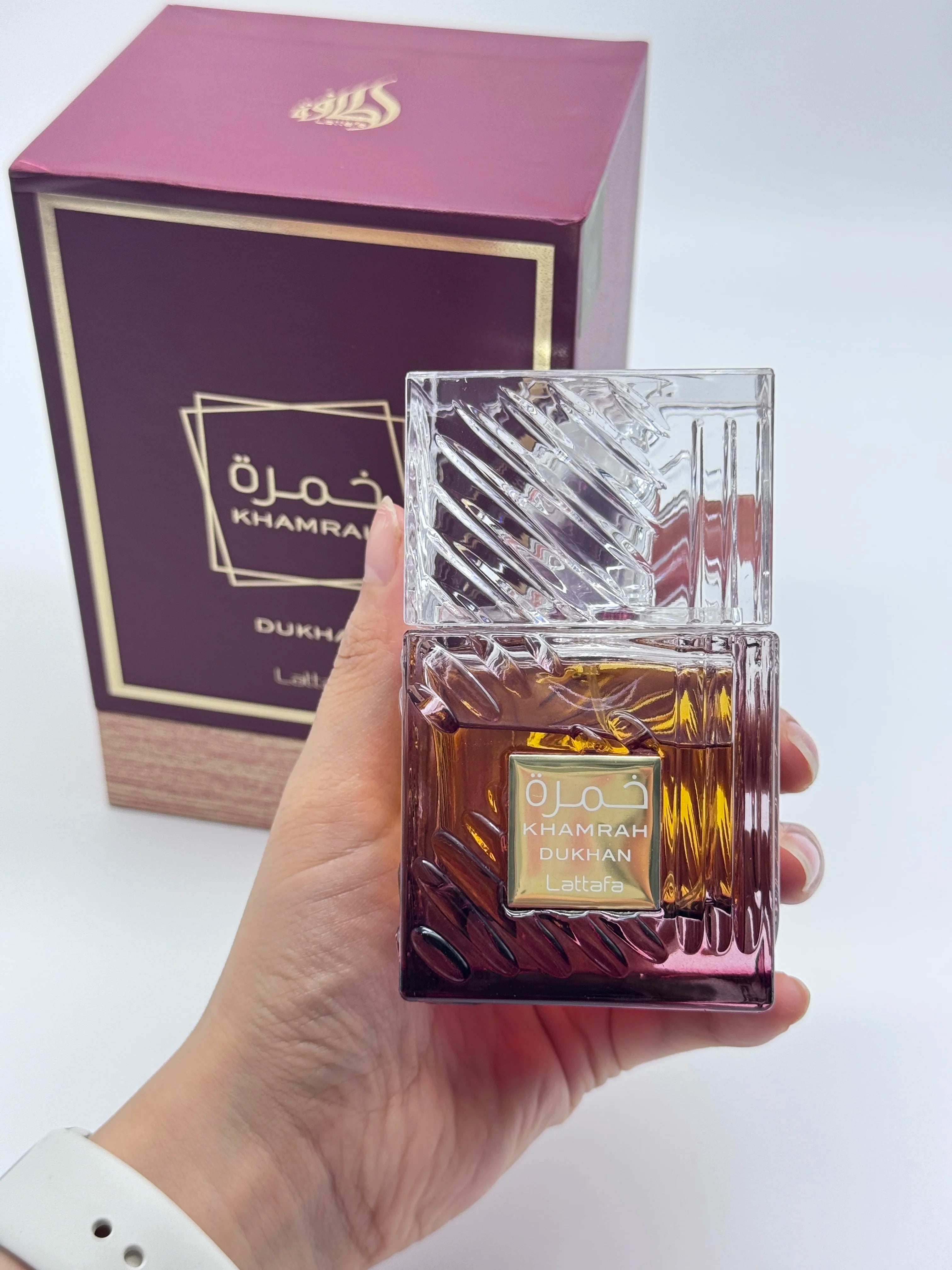 Khamrah Dukhan Perfumes para Hombres 100ml/3.4oz Intense perfume, 100 ml (3.4 fl oz), brand new in box, perfect gift.