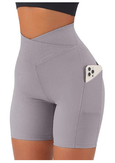 Chrysanthemum Shorts High Waist Hip