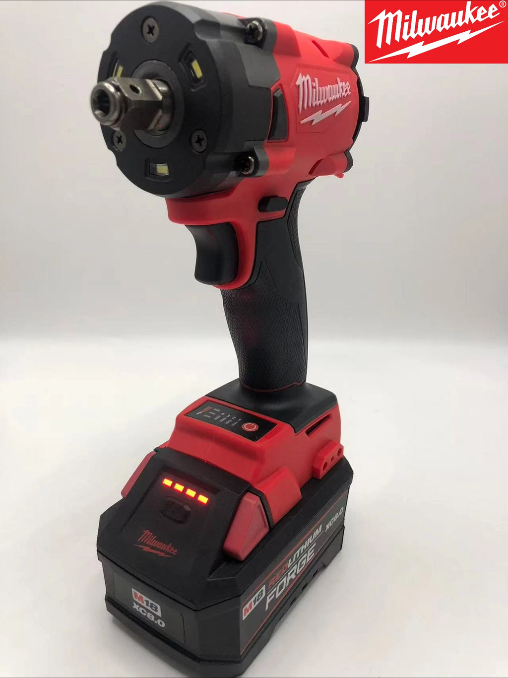 M18 FIW212 impact wrench Milwaukee 18V 6.0Ah Battery,  General tools for Automobile Maintenance and Home Appliance Maintenance