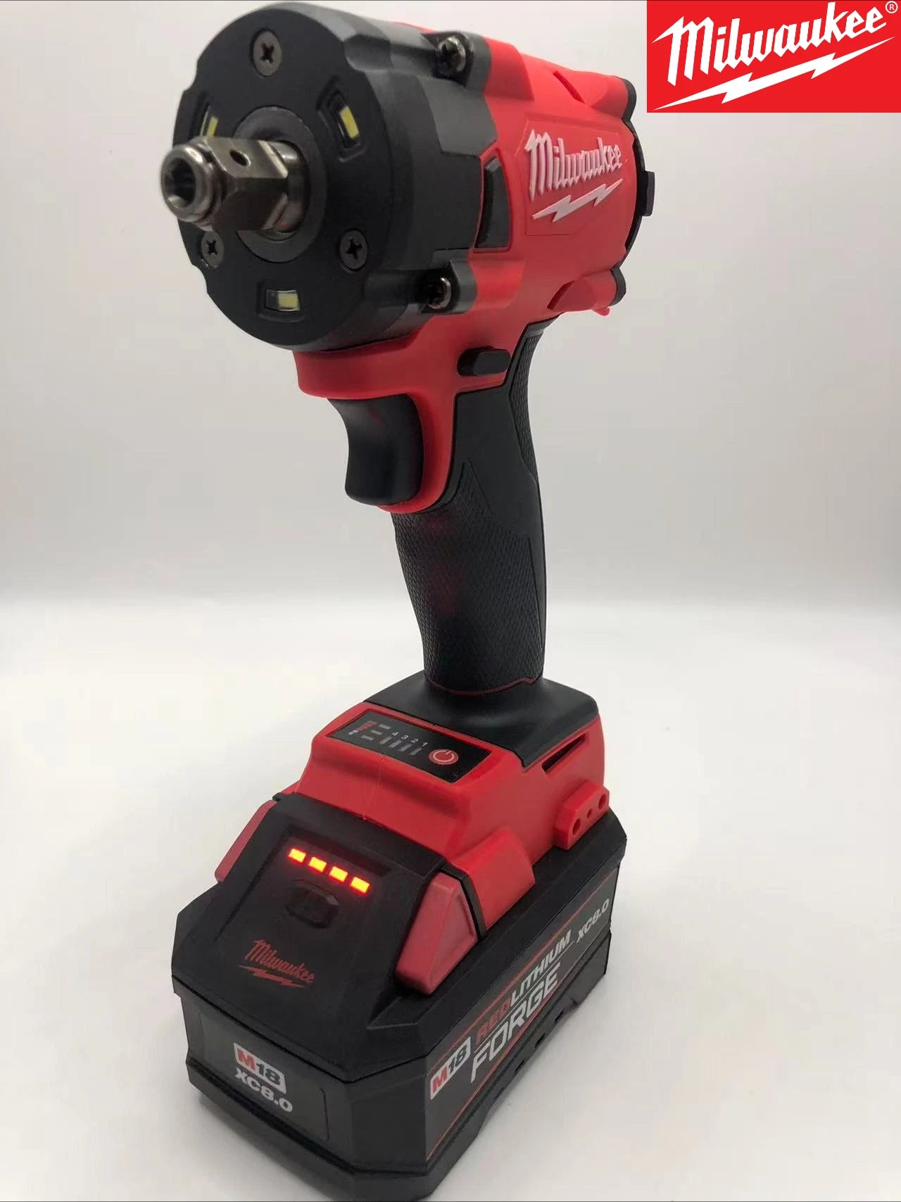 M18 FIW212 impact wrench Milwaukee 18V 6.0Ah Battery,  General tools for Automobile Maintenance and Home Appliance Maintenance