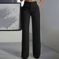 Relaxed Fit Straight Leg Trousers