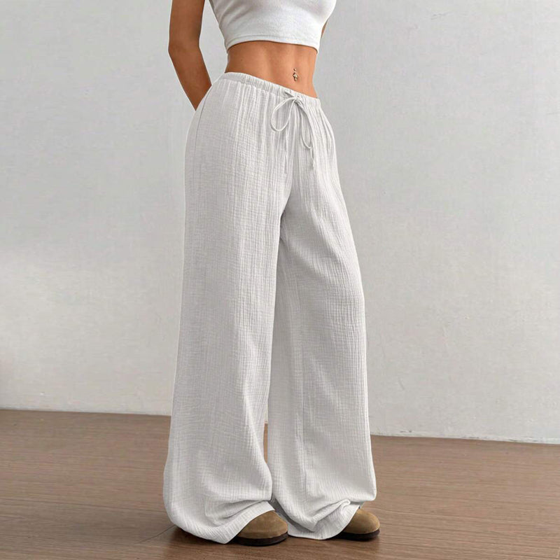 High-Waisted Wide Leg Pants