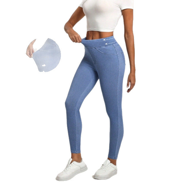 Premium Quality High Waist Double Pocket Sports Casual Ankle Banded Pants