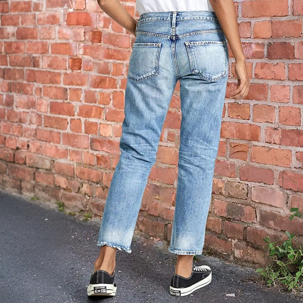 Casual Low-Rise Cropped