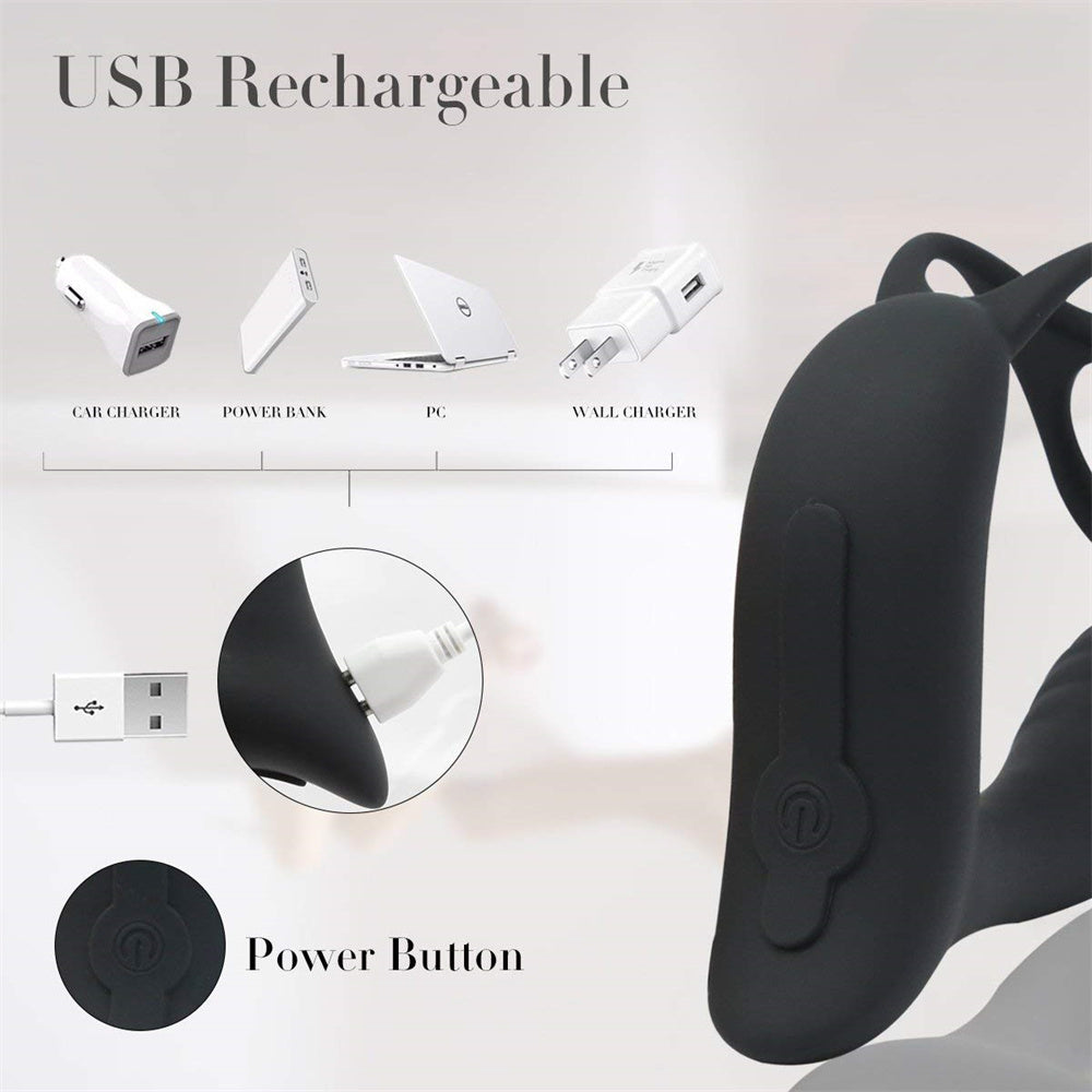 Sex- Toys Vibrator- Anal- Plug Male Penis- Ring Anal- Vibrator- Ring Masturbation- For Men Couple Dildo
