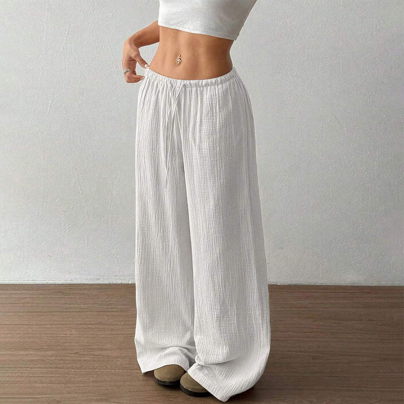 High-Waisted Wide Leg Pants