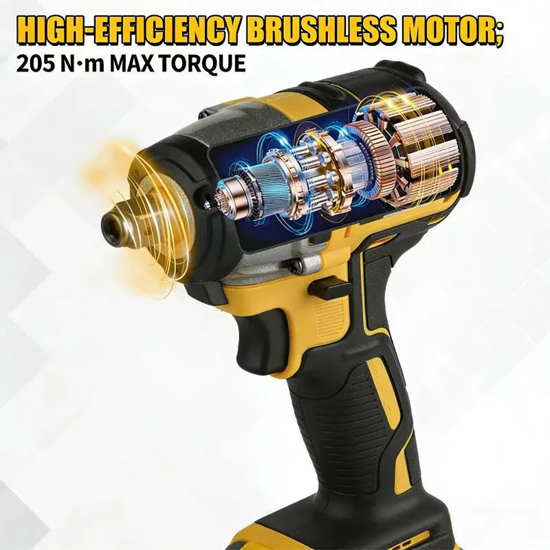 2026Dewalt DCF880 20V Max XR Brushless Cordless Impact Wrench 205N·m Torque Multifunction Portable Power Tool