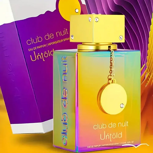 Armaf Club De Nuit Untold Perfume 3.6Oz/105Ml Long Lasting Amber Woody Eau De Parfum Spray for Women