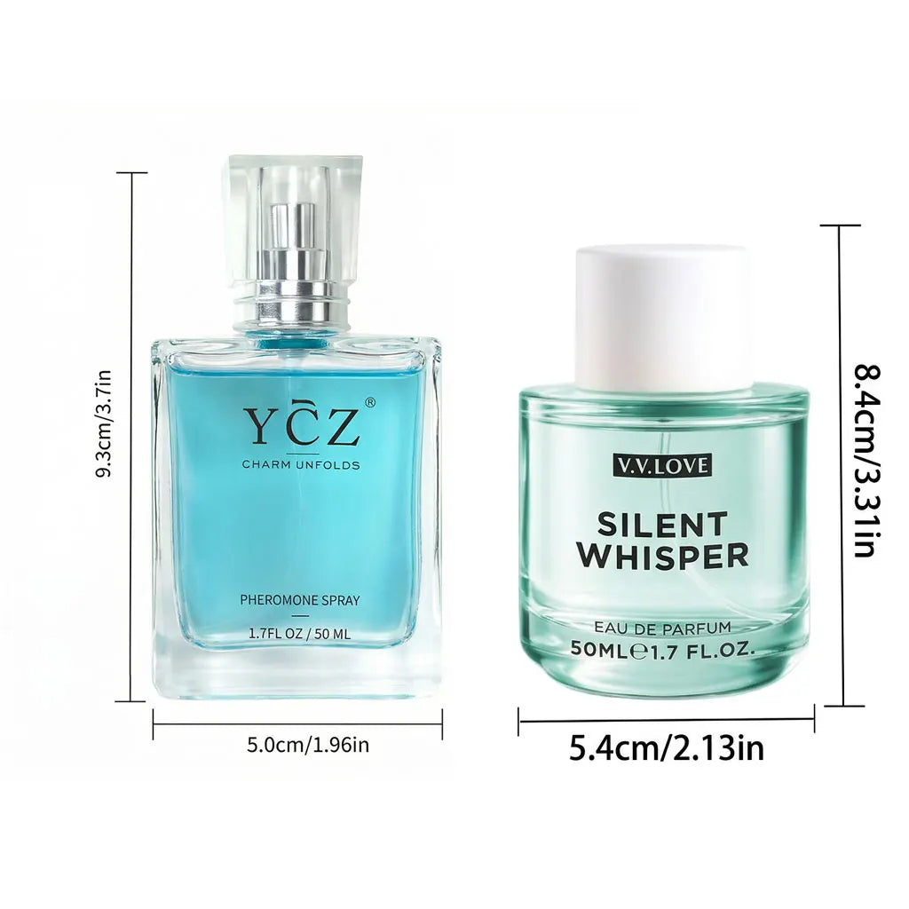 Ycz Charm Unfolds Perfume for Men, 3.4 oz. Long Lasting Eau De Parfum Cologne For Men, Woody Spicy Scent Fragrance - Ideal Special Occasions, Making it the Ideal gentlemen’s Gift