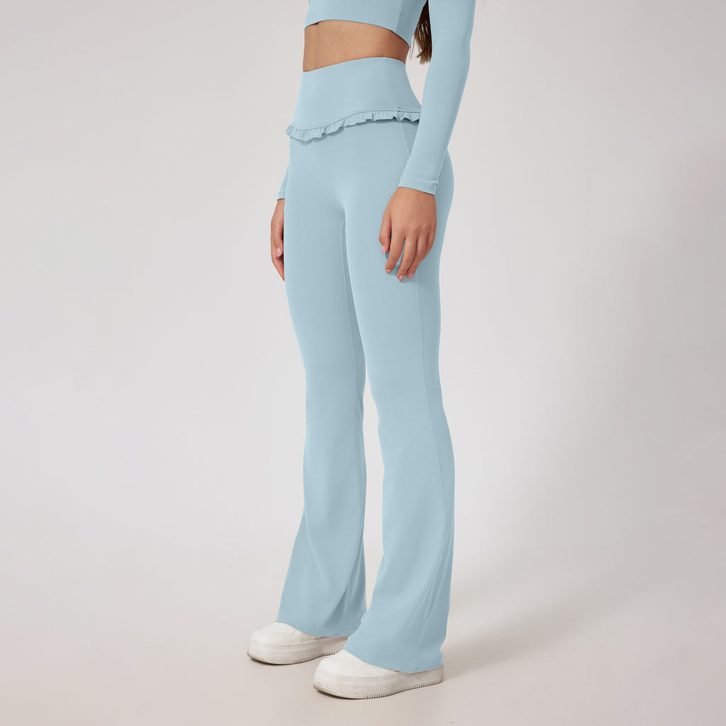 Premium High-Waist Sculpting Nude-Feel Fitness Leggings