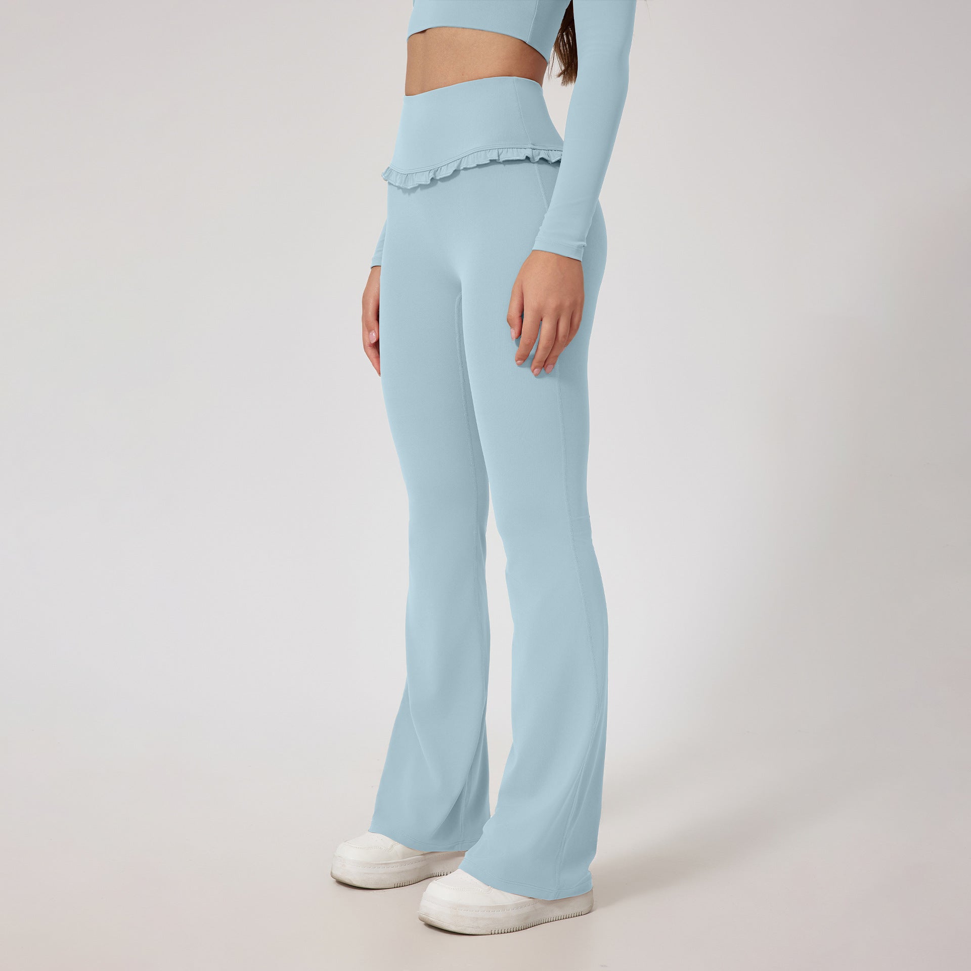 Premium High-Waist Sculpting Nude-Feel Fitness Leggings