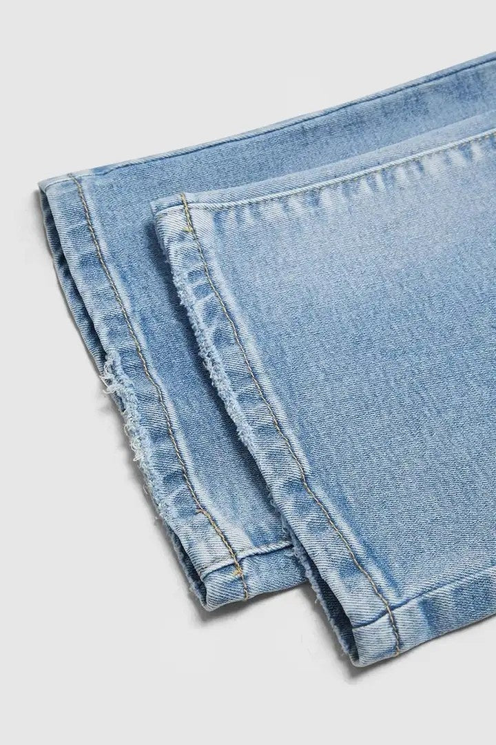 Casual Low-Rise Cropped