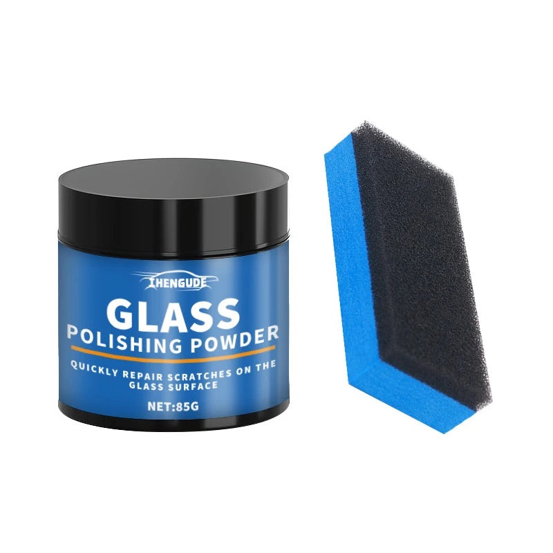 Glass Polishing Powder - Professional Car Windshield Scratch Remover, Camper Mirror Clarity Restorer